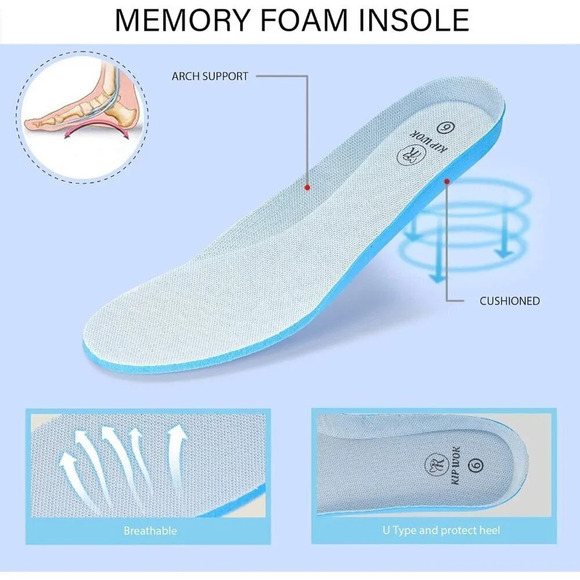 Women White Chunky Platform Dad Black Casual Lace-Up Walking  Sneaker - Picture 7 of 7